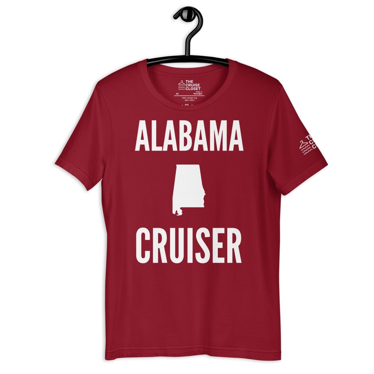 Alabama Cruiser Cruise Shirt in Cardinal by the cruise closet