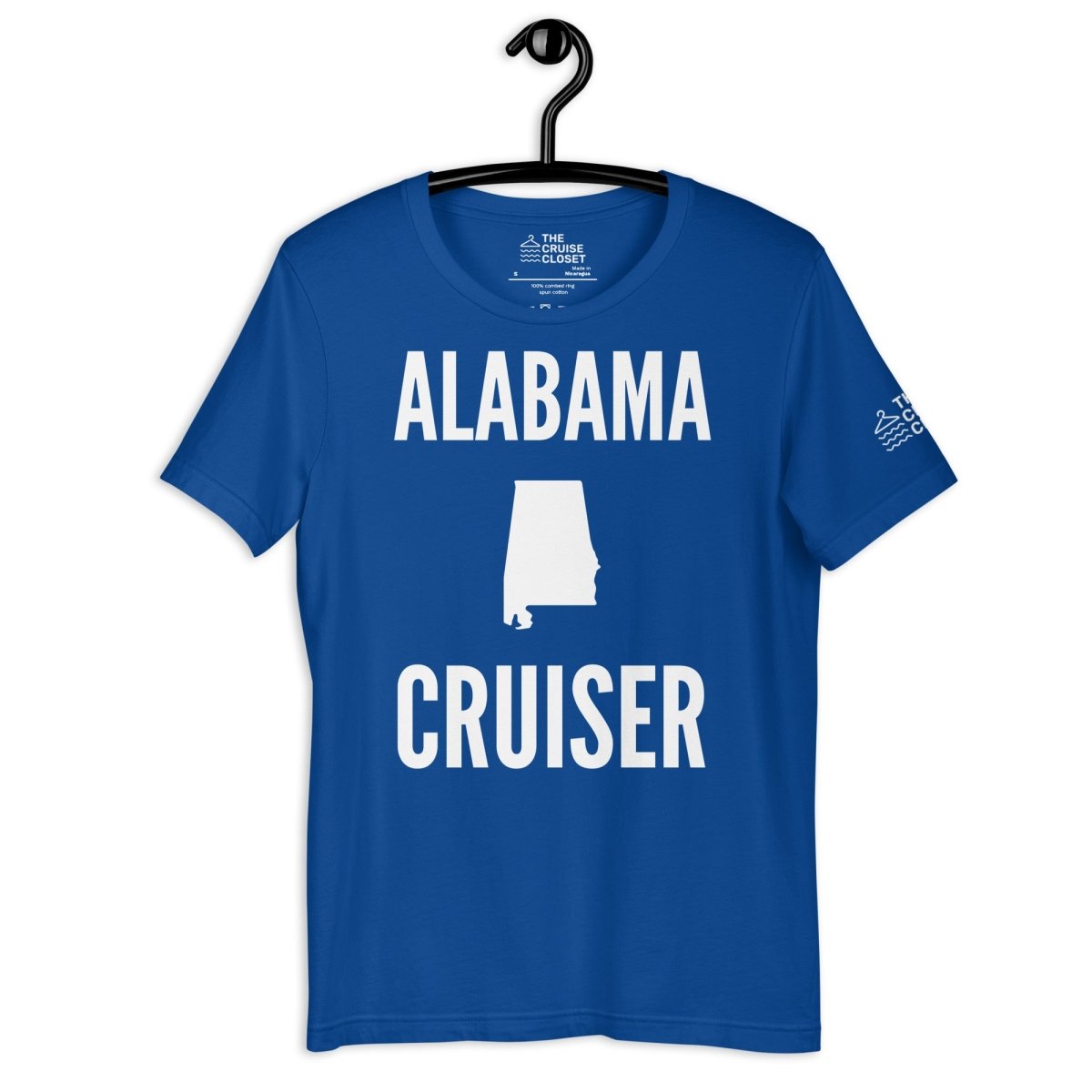 Alabama Cruiser Cruise Shirt in True Royal by the cruise closet