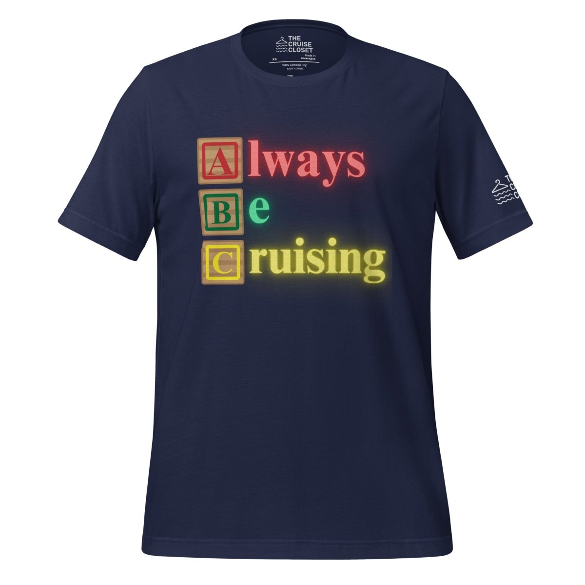 Always Be Cruising Cruise Shirt in Navy by the cruise closet