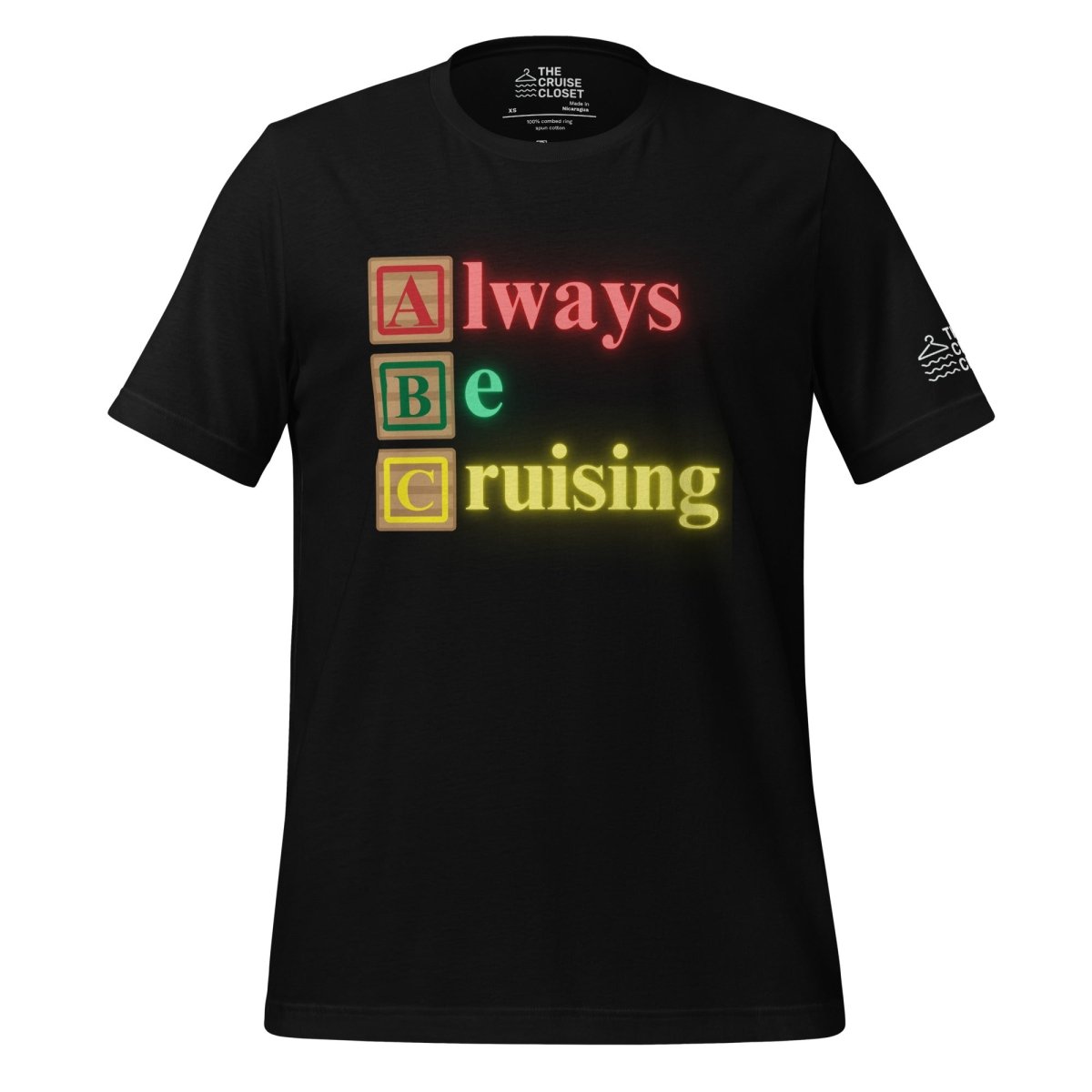 Always Be Cruising Cruise Shirt in Black by the cruise closet