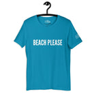 Beach Please v.2 Cruise Shirt in Aqua by the cruise closet