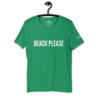 Beach Please v.2 Cruise Shirt in Kelly by the cruise closet