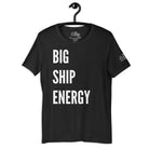 Big Ship Energy T - Shirt in Black Heather by the cruise closet