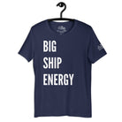 Big Ship Energy T - Shirt in Navy by the cruise closet