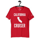 California Cruiser T - Shirt in Red by the cruise closet