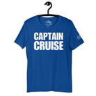 Captain Cruise T - Shirt in True Royal by the cruise closet