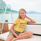 Crazy About Cruising T - Shirt in Yellow by the cruise closet