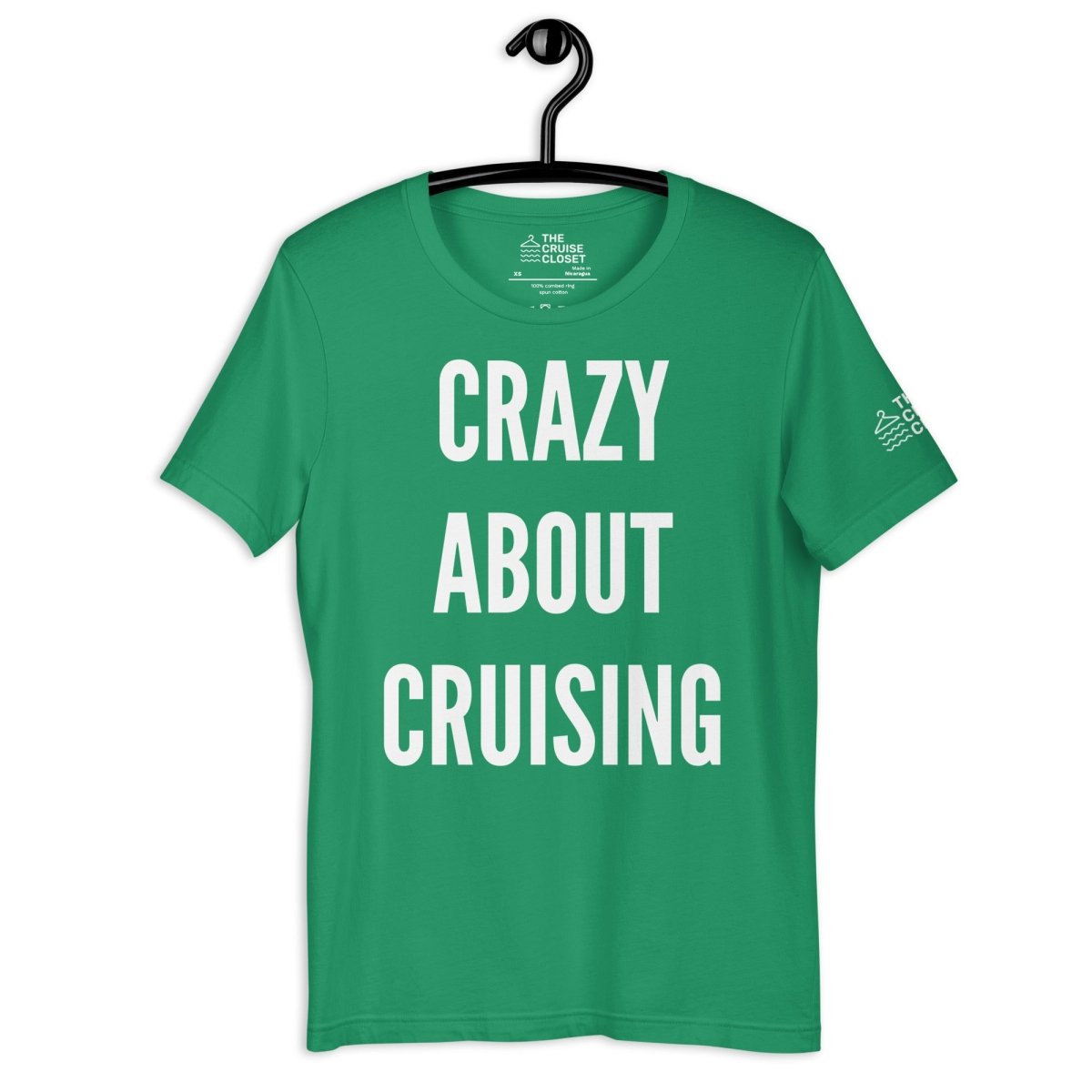 Crazy About Cruising v.2 T - Shirt in Kelly by the cruise closet