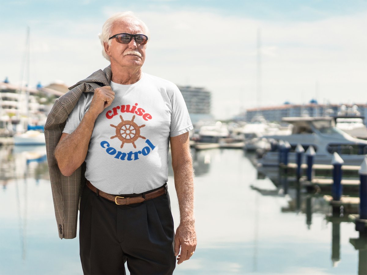 Cruise Control T - Shirt in White by the cruise closet