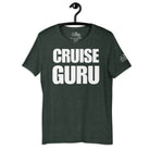 Cruise Guru T - Shirt in Heather Forest by the cruise closet