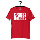 Cruise Holiday T - Shirt in Red by the cruise closet