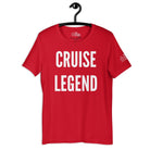 Cruise Legend T - Shirt in Red by the cruise closet