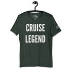 Cruise Legend T - Shirt in Heather Forest by the cruise closet