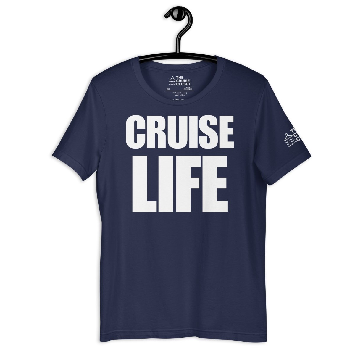 Cruise Life T - Shirt in Navy by the cruise closet