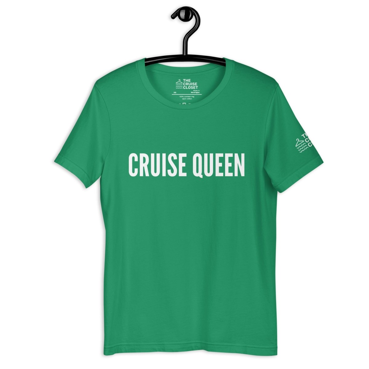 Cruise Queen v.2 T - Shirt in Kelly by the cruise closet