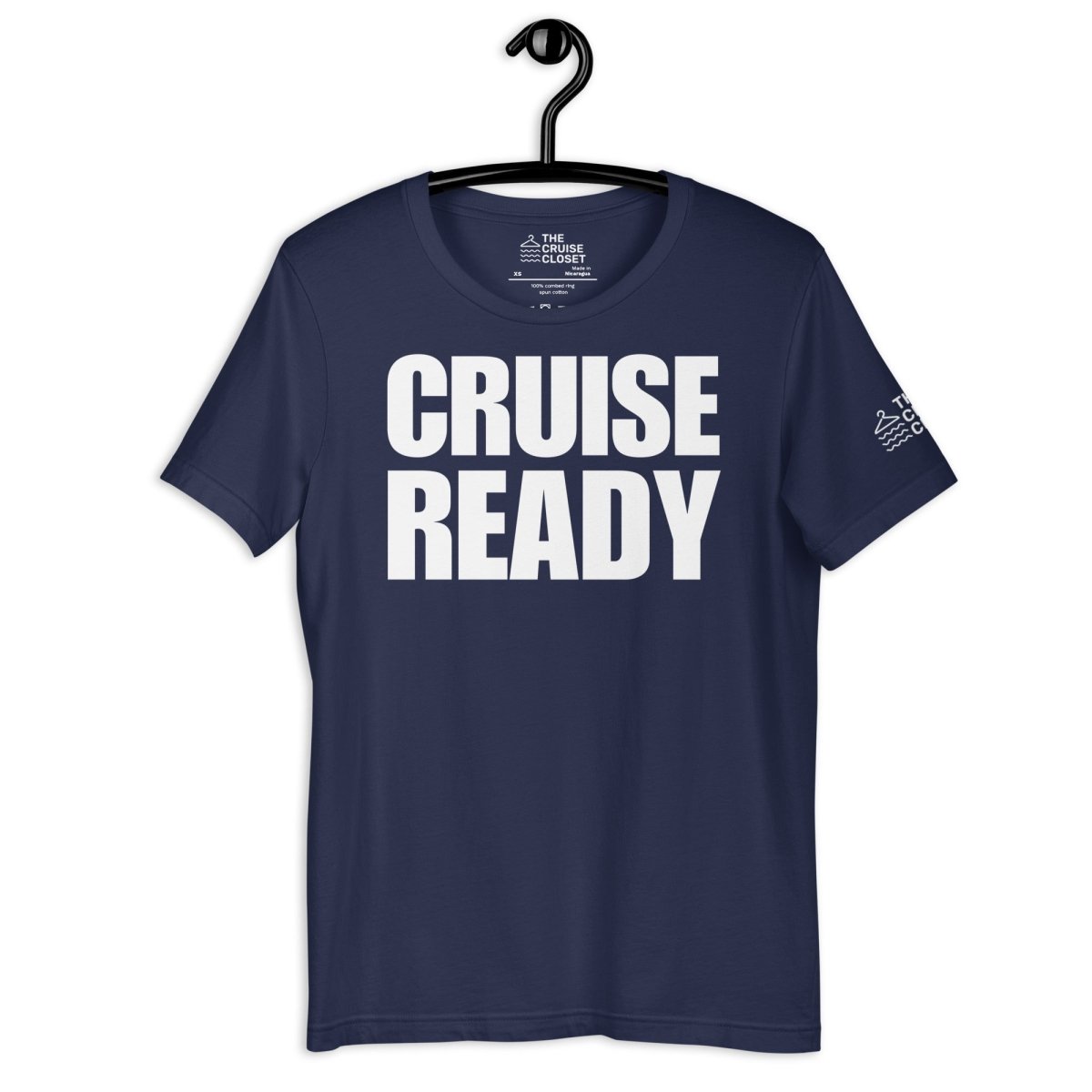 Cruise Ready T - Shirt in Navy by the cruise closet