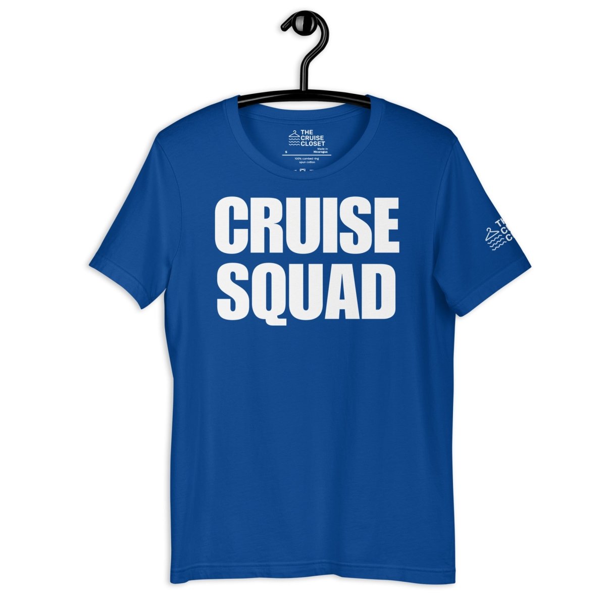 Cruise Squad v2 T - Shirt in True Royal by the cruise closet