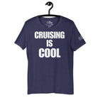Cruising is Cool T - Shirt in Heather Midnight Navy by the cruise closet