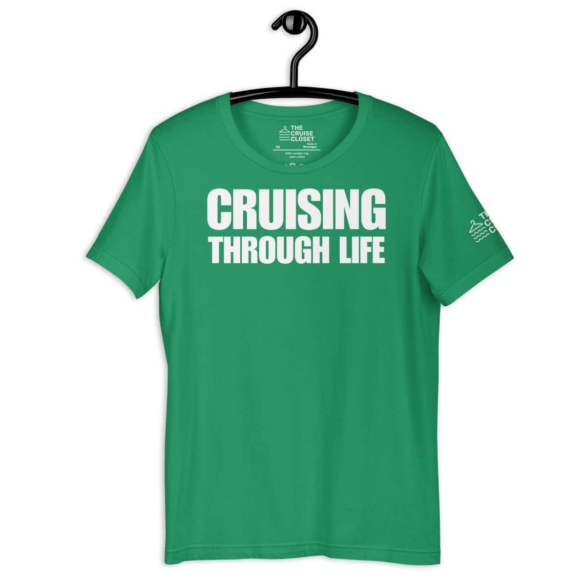 Cruising through Life T - Shirt in Kelly by the cruise closet