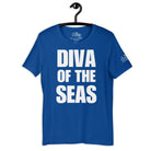 Diva of the Seas T - Shirt in True Royal by the cruise closet
