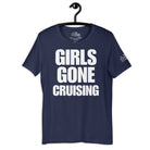 Girls Gone Cruising v2 T - Shirt in Navy by the cruise closet