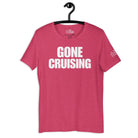 Gone Cruising T - Shirt in Heather Raspberry by the cruise closet