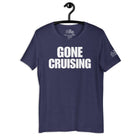 Gone Cruising T - Shirt in Heather Midnight Navy by the cruise closet