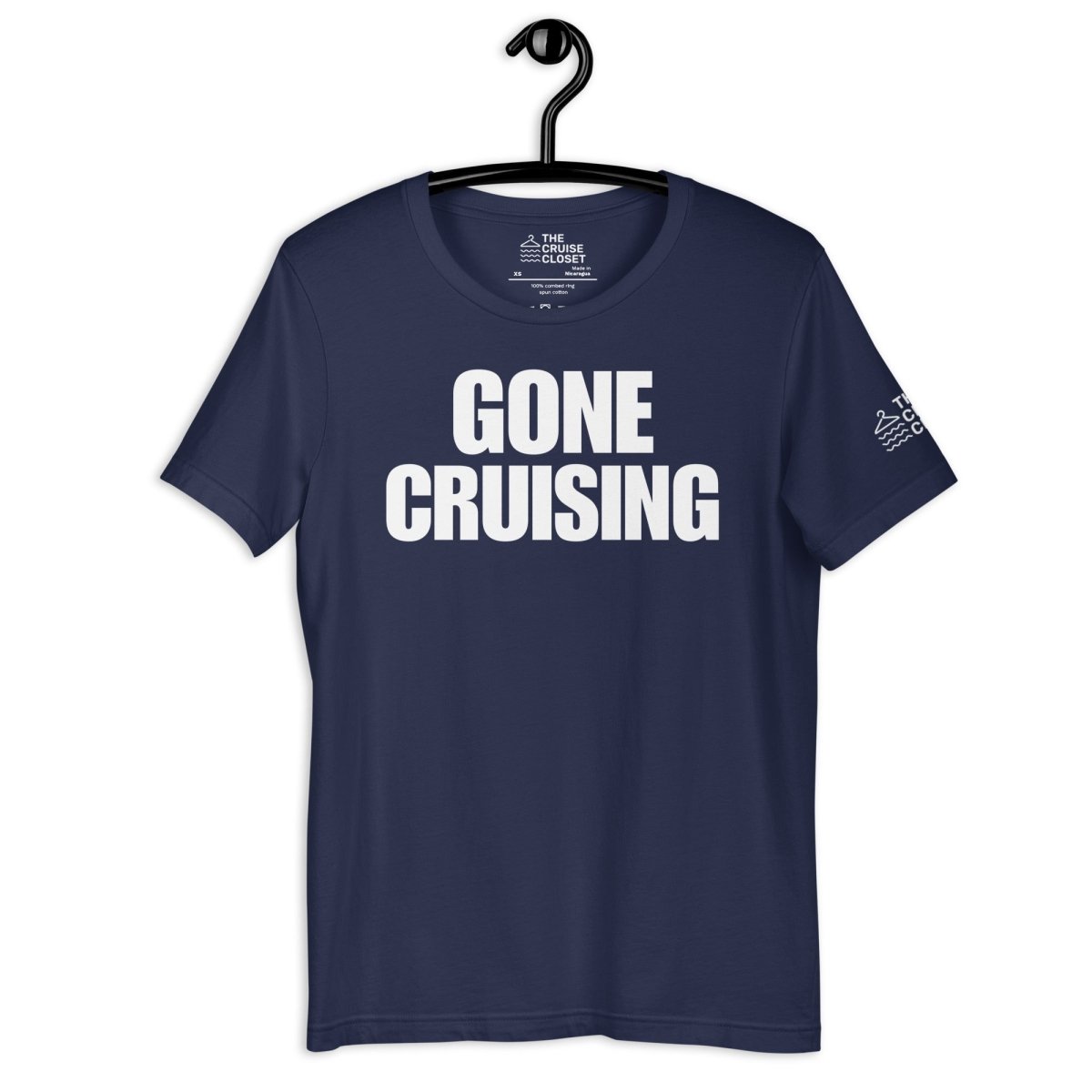 Gone Cruising T - Shirt in Navy by the cruise closet