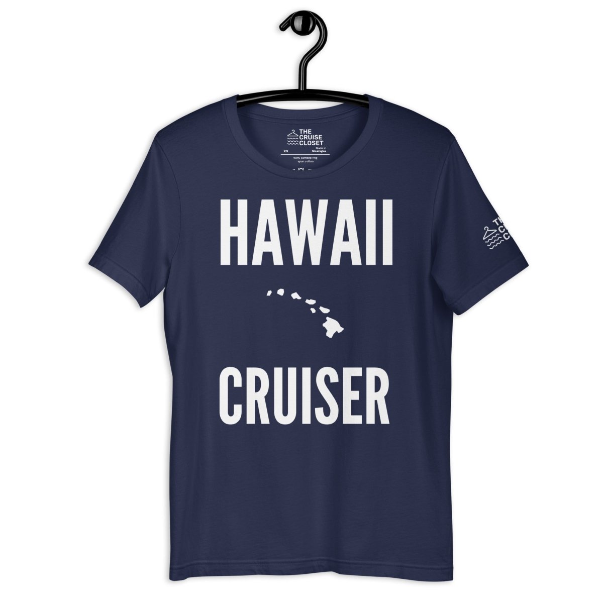 Hawaii Cruiser T - Shirt in Navy by the cruise closet