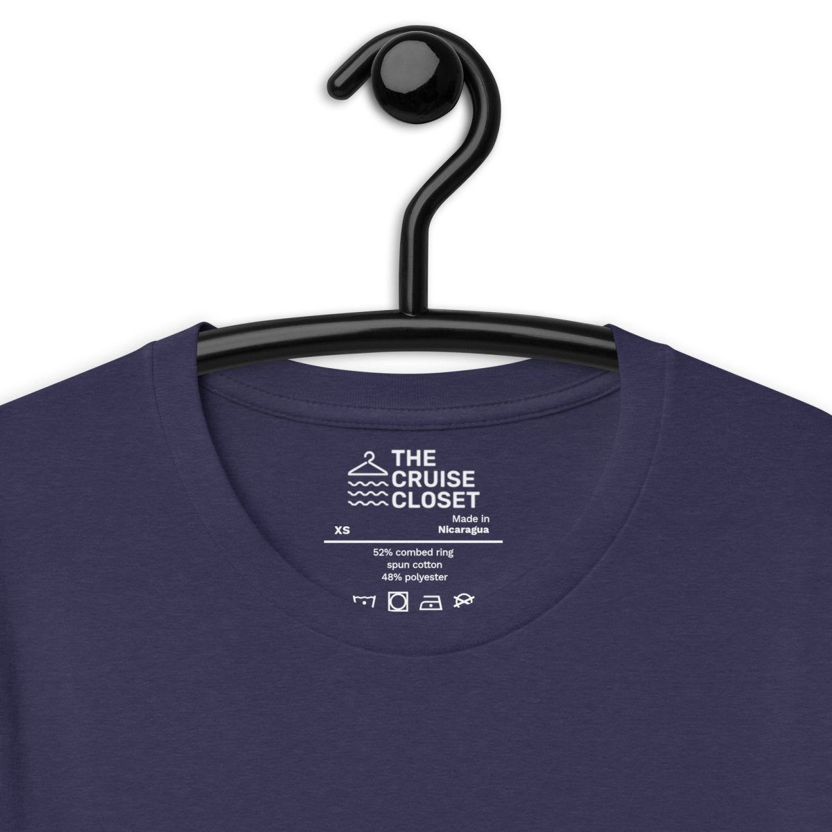 If You Can Read This, Please Pull Me Back Onboard T - Shirt in Heather Midnight Navy by the cruise closet