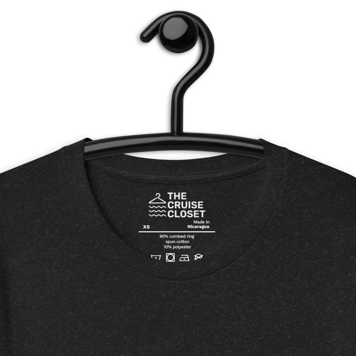 If You Can Read This, Please Pull Me Back Onboard T - Shirt in Black Heather by the cruise closet