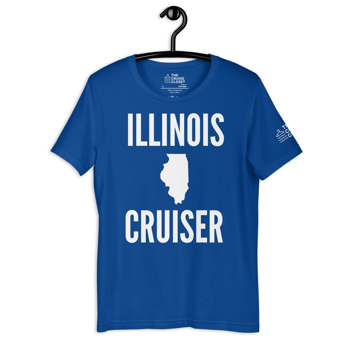 Illinois Cruiser T - Shirt in True Royal by the cruise closet