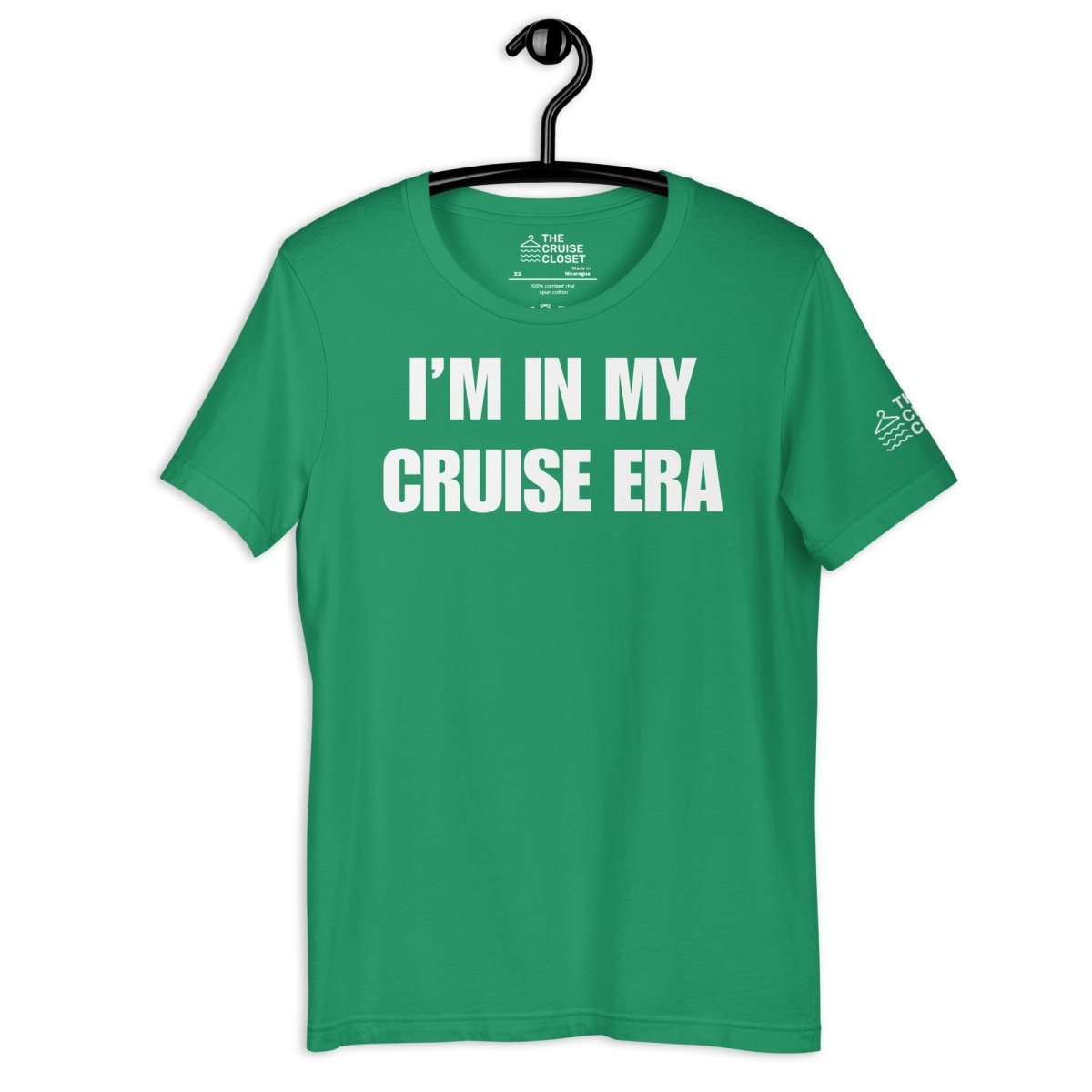 I'm in My Cruise Era T - Shirt in Kelly by the cruise closet