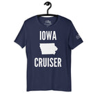 Iowa Cruiser T - Shirt in Navy by the cruise closet