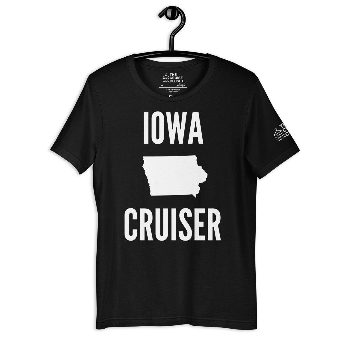 Iowa Cruiser T - Shirt in Black by the cruise closet