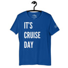 It's Cruise Day T - Shirt in True Royal by the cruise closet