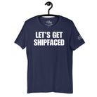 Let's Get Shipfaced v2 T - Shirt in Navy by the cruise closet