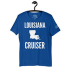 Louisiana Cruiser T - Shirt in True Royal by the cruise closet