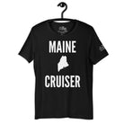 Maine Cruiser T - Shirt in Black by the cruise closet