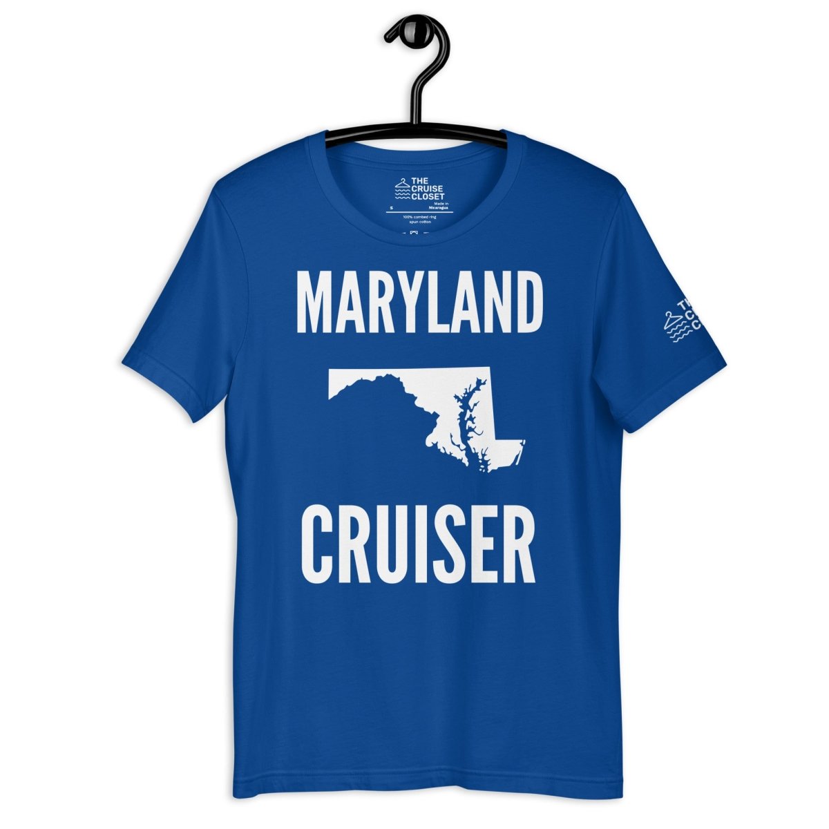 Maryland Cruiser T - Shirt in True Royal by the cruise closet