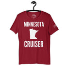 Minnesota Cruiser T - Shirt in Cardinal by the cruise closet