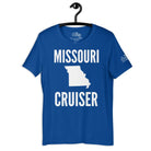 Missouri Cruiser T - Shirt in True Royal by the cruise closet