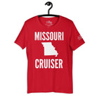 Missouri Cruiser T - Shirt in Red by the cruise closet