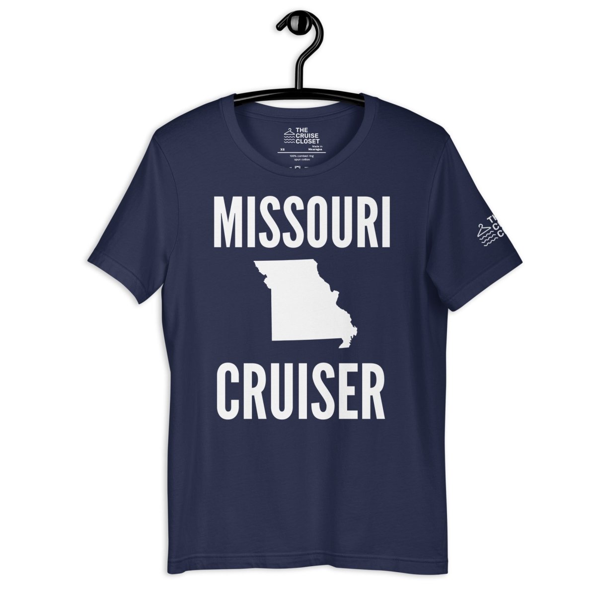 Missouri Cruiser T - Shirt in Navy by the cruise closet