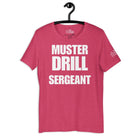 Muster Drill Sergeant T - Shirt in Heather Raspberry by the cruise closet