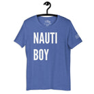 Nauti Boy T - Shirt in Heather True Royal by the cruise closet