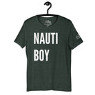 Nauti Boy T - Shirt in Heather Forest by the cruise closet