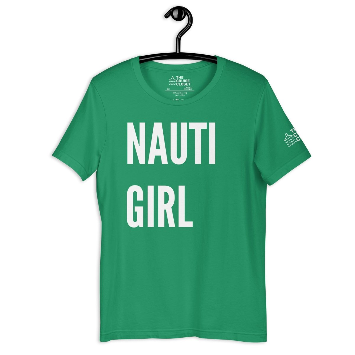 Nauti Girl T - Shirt in Kelly by the cruise closet