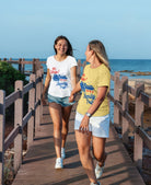 Oh Ship! It's a Family Trip! T - Shirt in Yellow by the cruise closet