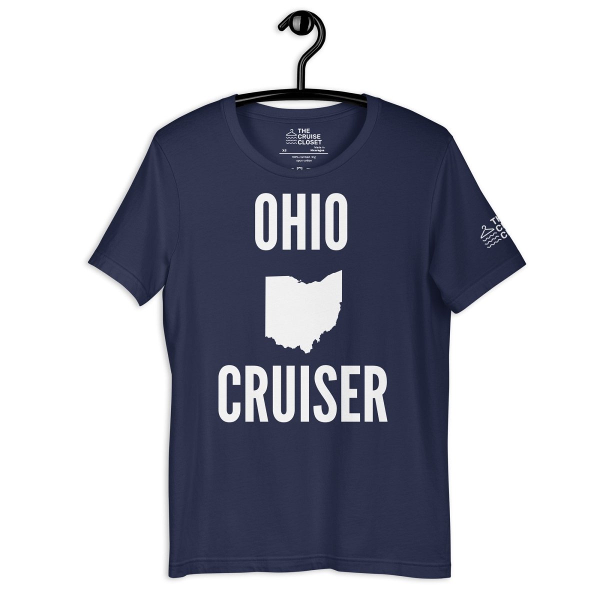 Ohio Cruiser T - Shirt in Navy by the cruise closet